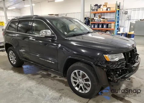 2015 Jeep Grand Cherokee Overland from USA, damaged, VIN 1C4RJFCT8FC821674